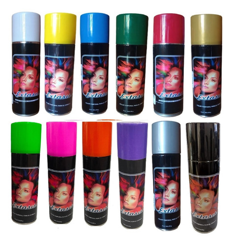 28 Pinturas Tinte Temporal Para Cabello Puede Elegir Color