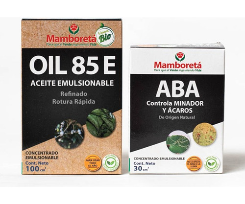 Combo Mamboretá® Aba 30cc + Oil 85e 100cc Ballester Grow