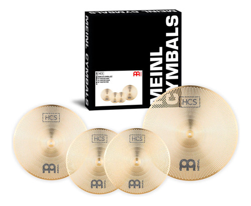 Juego De Platillos Bajo Volumen Meinl P-hcs141620 14 16 20