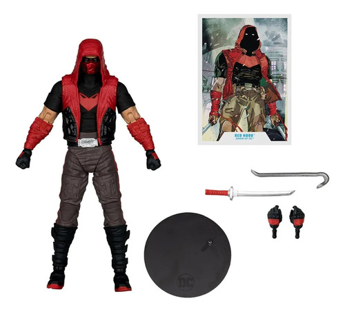 Red Hood(dawn Of Dc) Mc Farlane Toys-dc Multiverse- 7 (Usado)