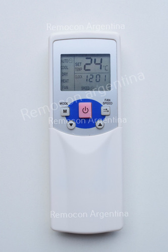 Control Remoto Aire Komeco R05/bge Bgh Frio Calor Ar835