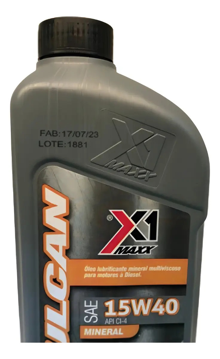01l Óleo Motor Diesel 15w40 Mineral Api Ci-4 X1 Maxx