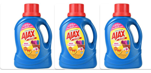 Ajax Liquid Laundry Detergent, Original, 1.18 L (3 Pz)