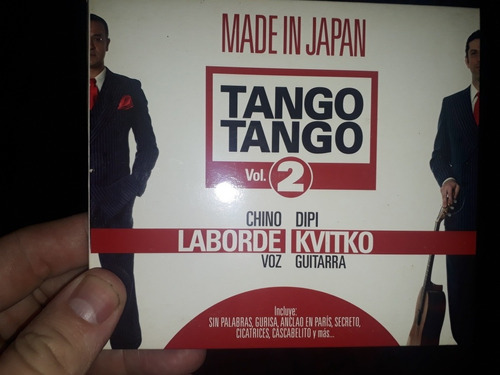 Chino Laborde Dipi Kvitko Tango Vol 2 Mase In Japan Cd Arg 