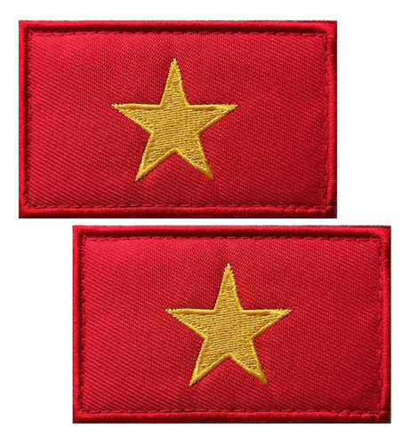 Sokoot Parche De Banderas De Vietnam Parche Táctico Militar