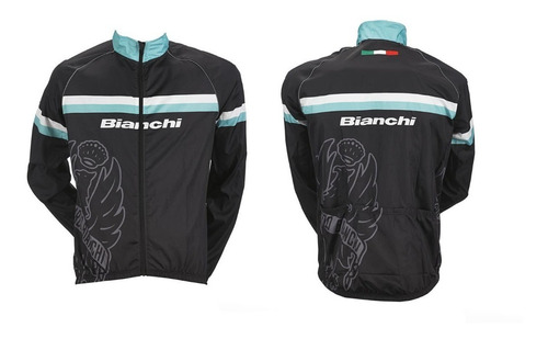 Campera Cortaviento Ciclismo Bianchi 