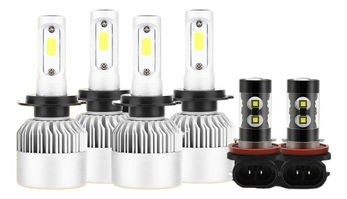 Focos Led Luz Alta/baja/niebla H7 H11 Para Hyundai