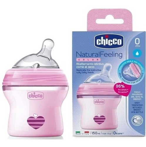 Mamadera Natural Feeling Color 150 Ml Chicco