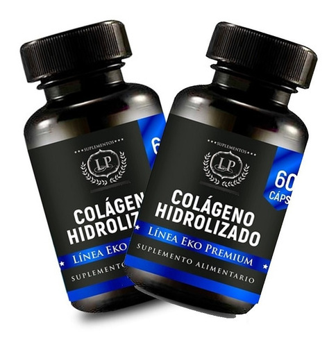 2 Colageno Hidrolizado - 120 Capsulas - Premium