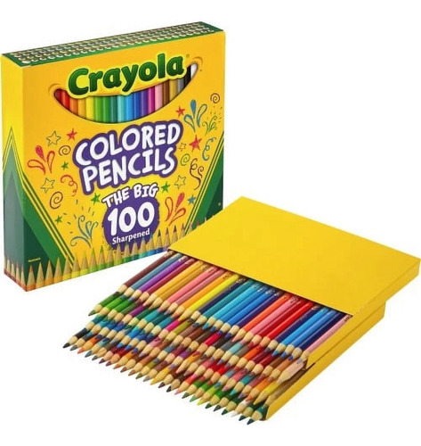 Crayola 100 Colores De Lápiz Diferentes