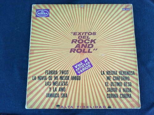 Exitos Del Rock And Roll Vol.2 Los Locos Del Ritmo Lp