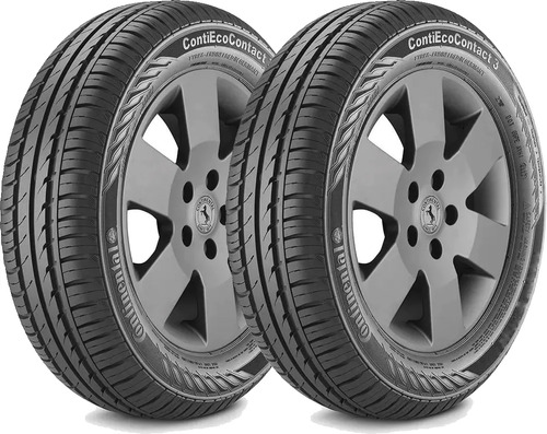 Kit de 2 pneus Continental ContiEcoContact 3 P 165/70R14 85 T