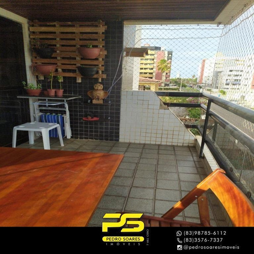 (oportunidade) Apartamento Com 3 Dormitórios À Venda, 142 M² Por R$ 350.000 - Intermares - Cabedelo/pb - Ap4323