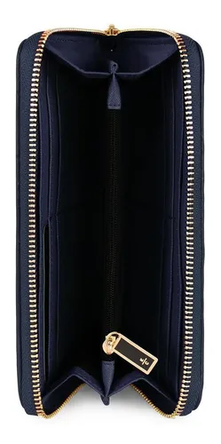 Billetera Mujer Ava Azul Kenneth Cole