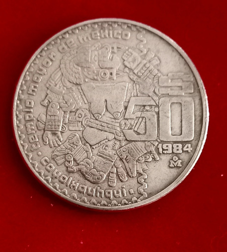Moneda 50 Pesos Coyolxauhqui 1982