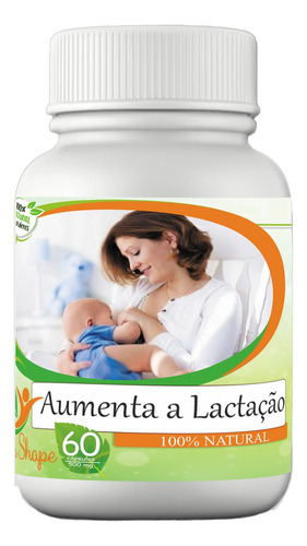 60 Cápsulas 500 Mg - Aumenta Lactação (leite Materno) Sabor Cápsulas Sem Sabor