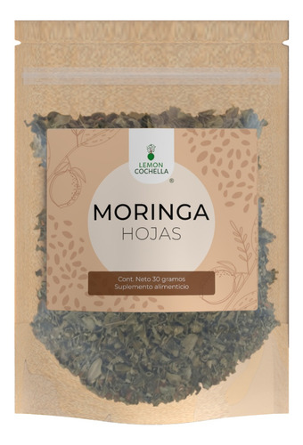 Hoja De Moringa Deshidratada Lemon Cochella
