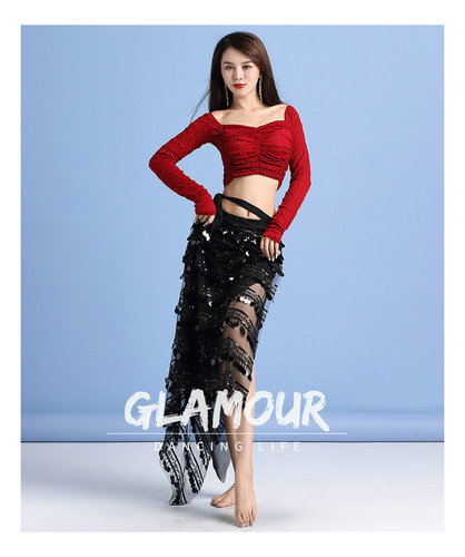 N Conjunto De Vestido De Danza Del Vientre Para Mujer