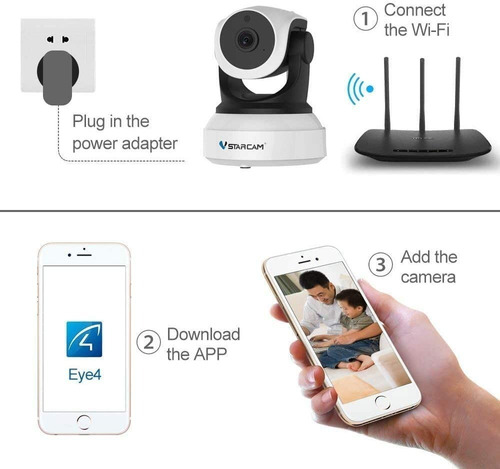 Camara Wifi Robotica Smart Vstarcam