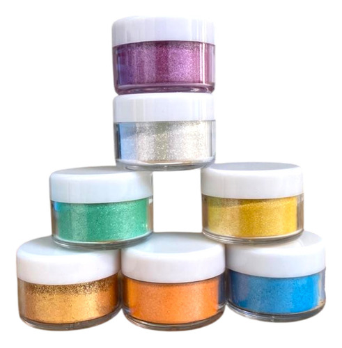 Purpurina Colorante Comestible Decorativa Postres Redondox10