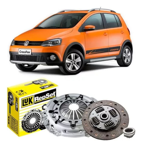 Kit Embreagem Completo Gol Polo Fox 1.6 Ea211 Up Tsi 3cc Luk