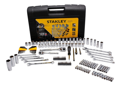 Juego De Dados Stanley 123 Piezas  0494374