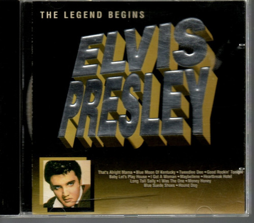 Cd Elvis Presley, The Legend Begins
