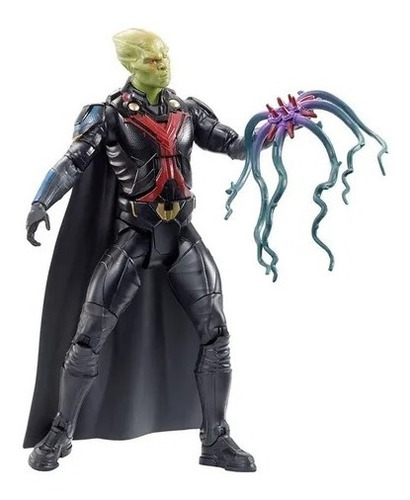 Mattel Figura Martian Manhunter Dc Detective Marciano Super
