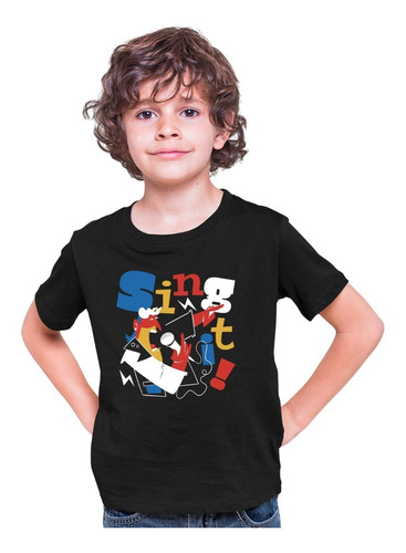 Playera Cartoon - Niños - Sing It!