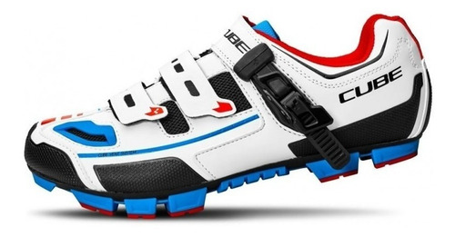Imagen 3 de 8 de Zapatilla Ciclismo Cube Mtb Pro, Rosas Hnos Mercedes