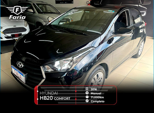 Hyundai HB20 1.6 COMFORT PLUS 16V FLEX 4P MANUAL