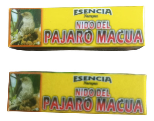 Esencia Esotérica Pájaro Macua (atrae Amor - Dinero) 2 Unid.