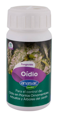 Fungicida Para Plantas Oídio 80 Gr Frasco Afj