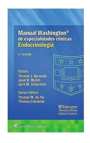 Manual Washington Especialidades Clínicas Endocrinología 4ªe