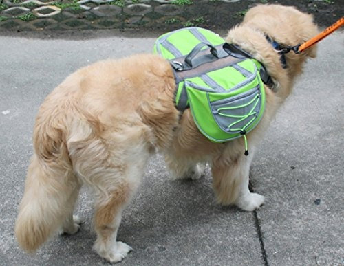 Xiaoyu Perro Mochila Arnés Ajustable De Bolsa Para Sillín