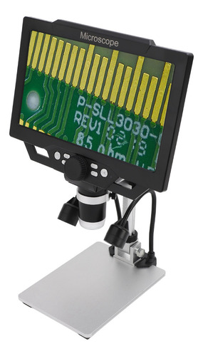 Lupa De Microscopio Tipo Moneda De 12 Mp, Pantalla Lcd Digit