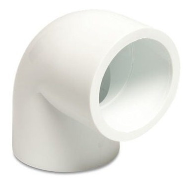 Codo Pvc 90 Grados De 1 1/2 Pulgadas 