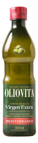 Aceite Oliva Virg Ext Mediterraneo Oliovita X 500 Ml X 3 Uni