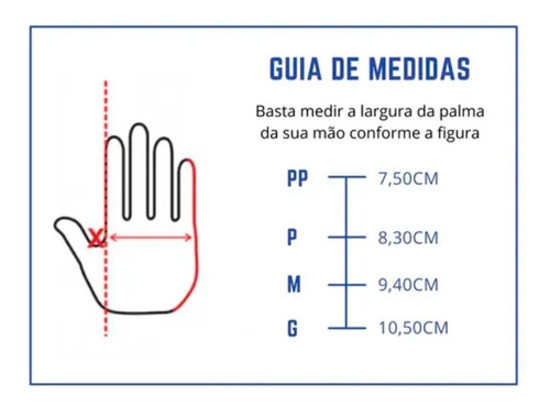 Imagem 4 de 5 de Luva De Vinil Sem Pó Descartável 100 Unid Descarpack
