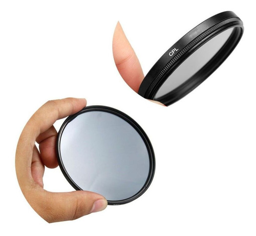 Filtro De Lente Polarizador Cpl Greika 72mm 72 Mm
