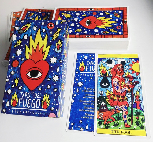 Cartas Tarot De Fuego *78 Cartas* Arcanos Mayores Y Menores