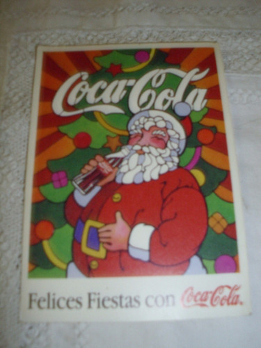 Coca Cola,tarjeta Postal,motivo Navideño