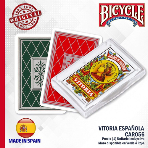 Cartas Baraja Bicycle Baraja Española - Car 56 Banimported