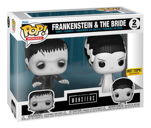 Funko Pop Universal Monsters - Frankenstein Y La Novia Bride