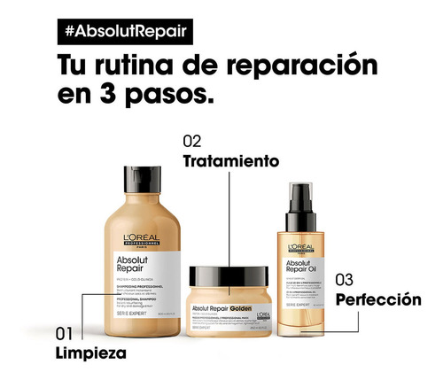 Spray L'oréal Professionnel Serie Expert Absolut Repair De X90ml
