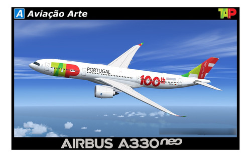 Aeronave Para Simulador - Frota Airbus A330-900neo Tap