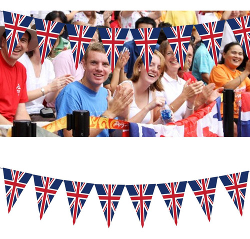 Banderines Temáticos Óticos De Inglaterra 8.20 Pies De Largo