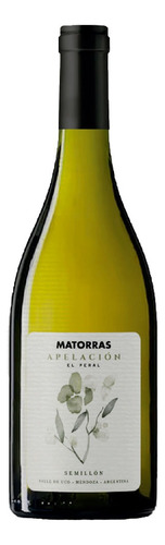 Vino Blanco Matorras Apelacion El Peral Semillon