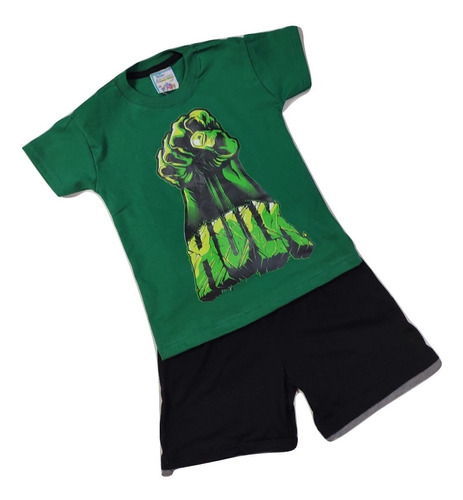 Pijama  Hulk Manga Corta