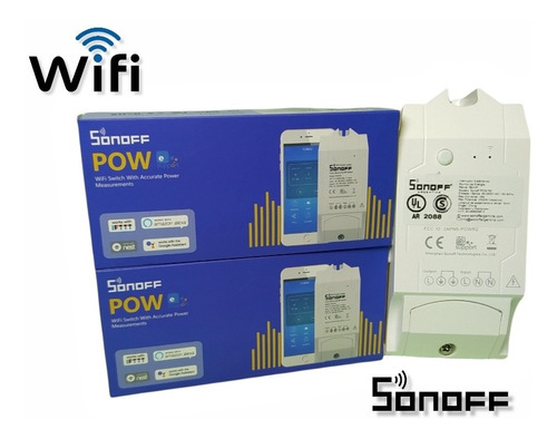 Analizador De Redes Sonoff Pow R2 Mide Consumo Domotica Wifi
